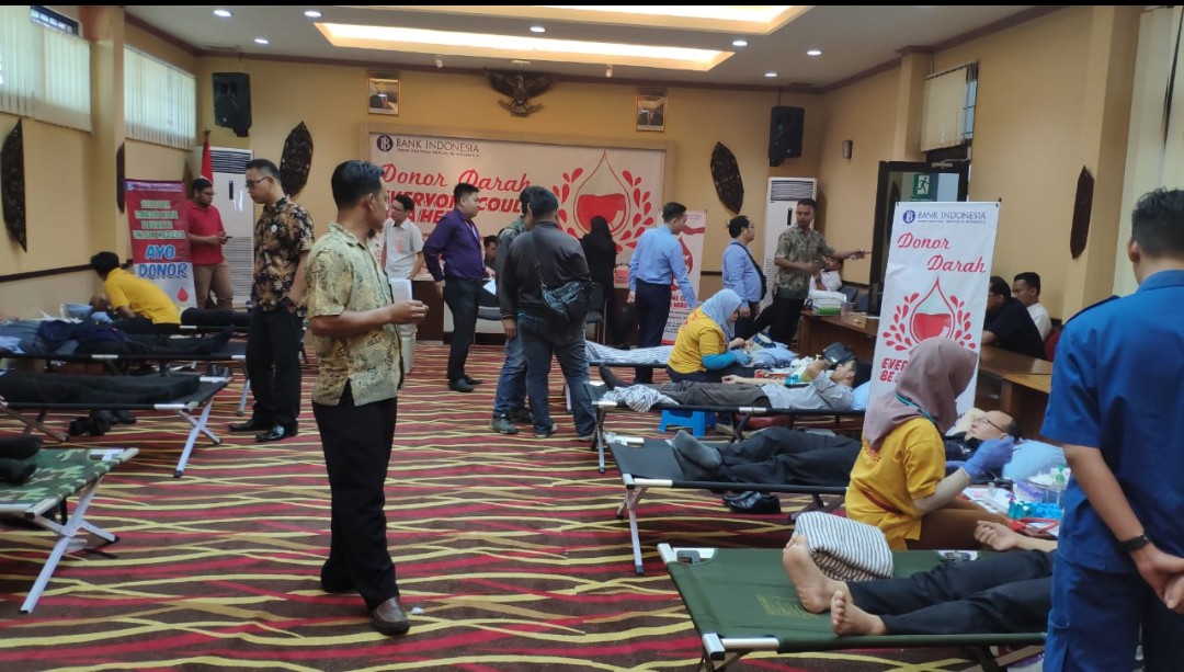  BI Kalteng Targetkan 375 Kantong Darah