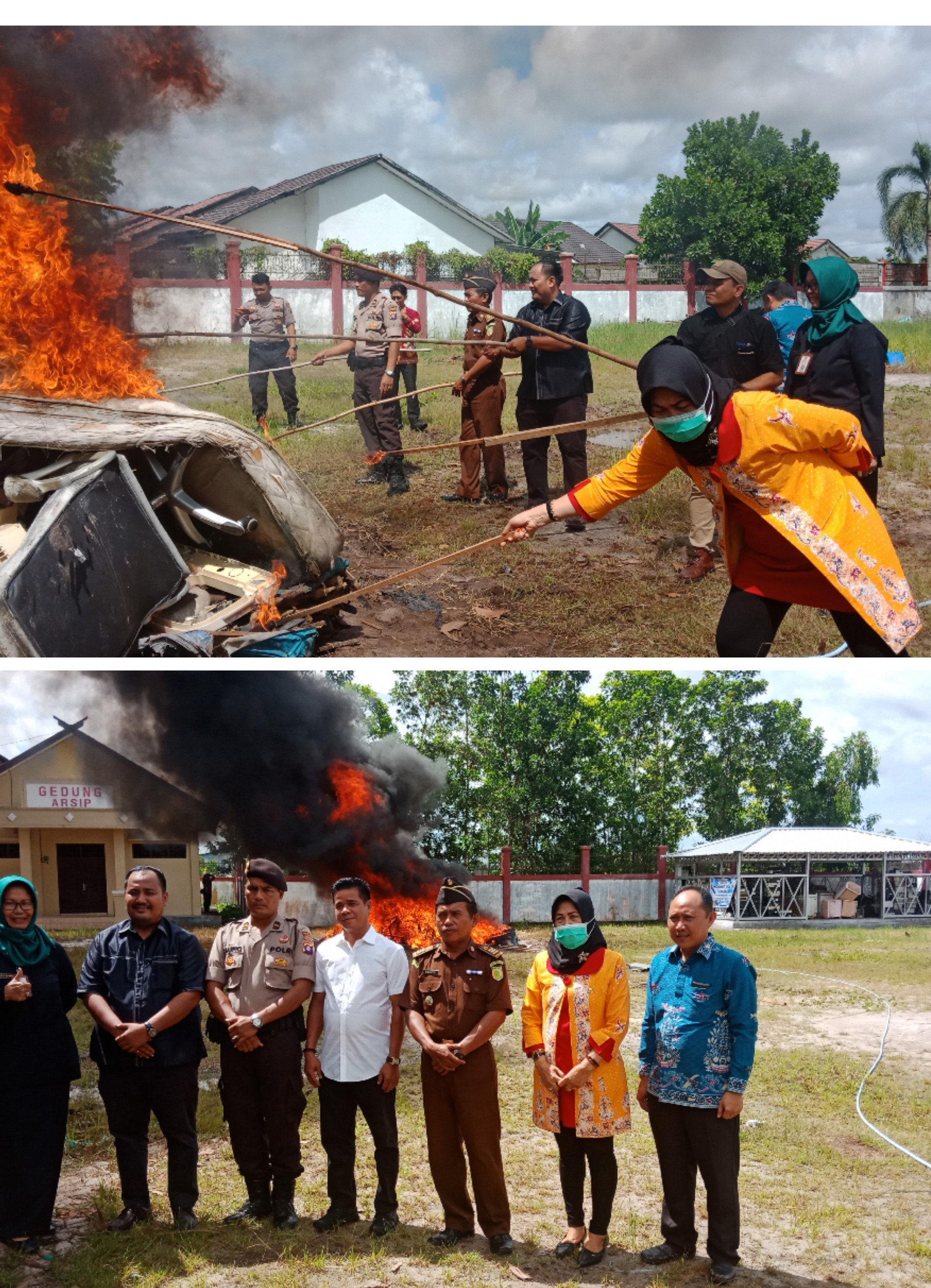  DPRD Kota Musnahkan Barang Aset Tak Layak dan Rusak