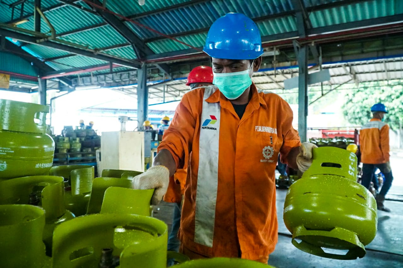  Pertamina Siapkan Stok Tambahan 48.160 Tabung LPG Untuk Kalteng
