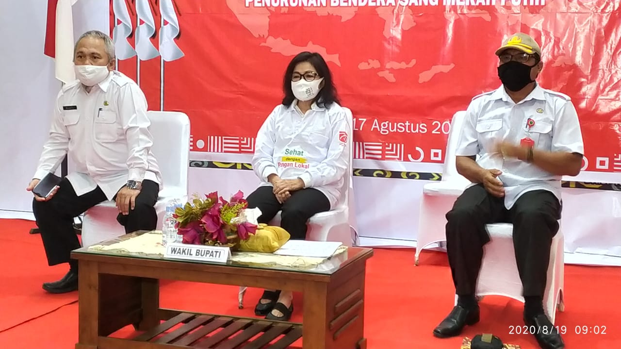  Pemkab Pulpis Vicon Gerakan Diversifikasi Pangan Lokal Bersama Mentan RI