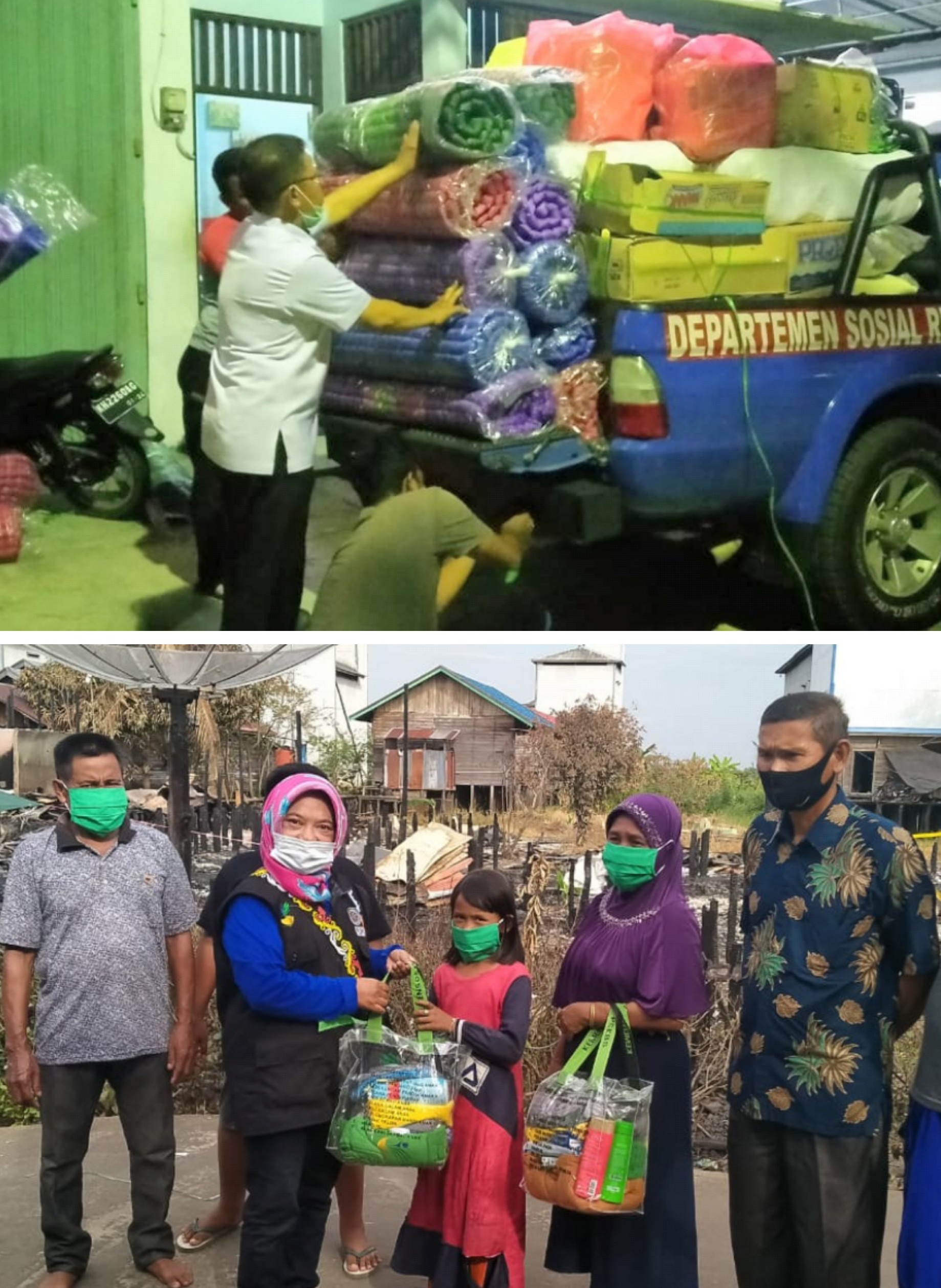  Gubernur Beri Perhatian Penuh Untuk Korban Kebakaran di Desa Lehai