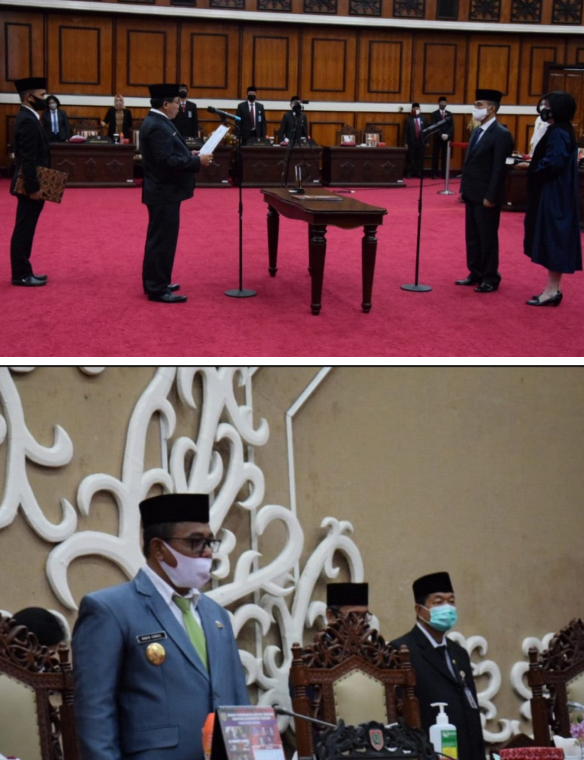  PAW Wilin C. Okamoto Resmi Dilantik