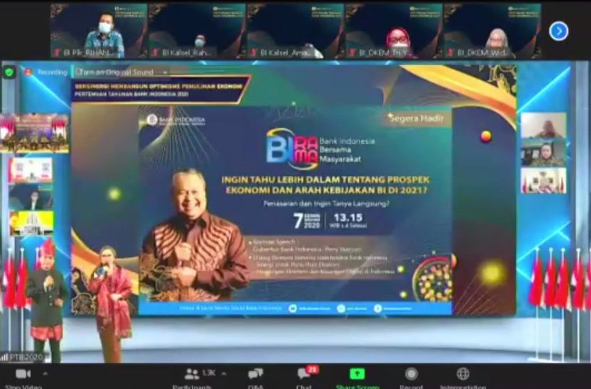  Presiden Berharap BI Berperan Signifikan, Gerakkan Sektor Riil, Dorong Terciptanya Lapangan Kerja Baru dan UMKM Agar  Produktif
