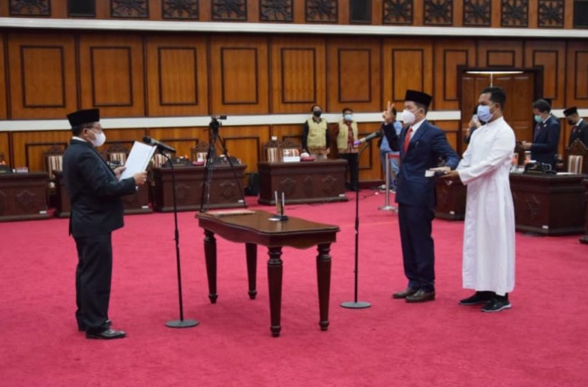  PAW Alexius Esliter Resmi Gantikan Irawaty