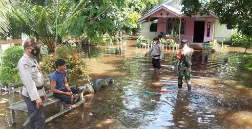  Pantau Banjir Gandang Barat, BPBD Gandeng DPUPR Pulpis