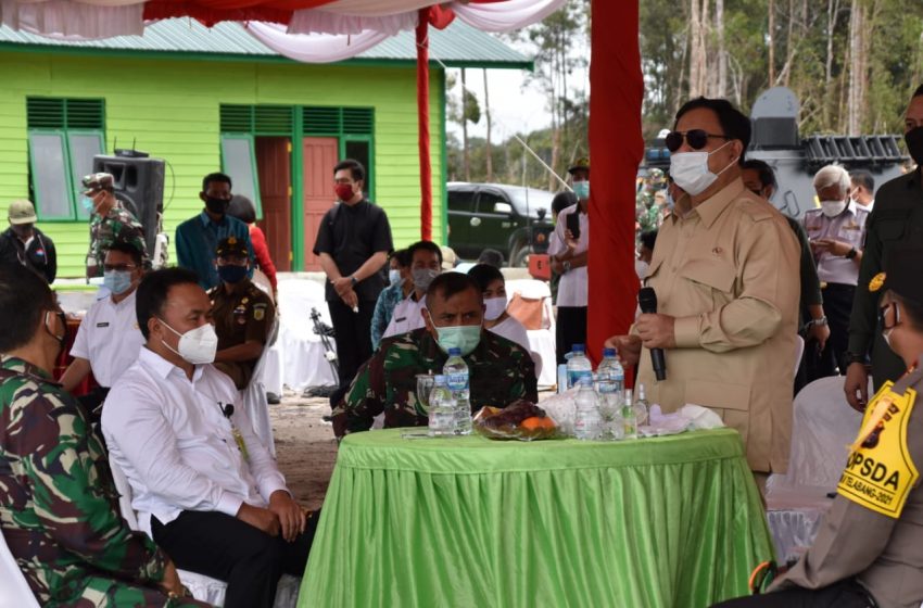  Menhan Serap Aspirasi Masyarakat Terkait Pengembangan Food Estate Komoditi Singkong
