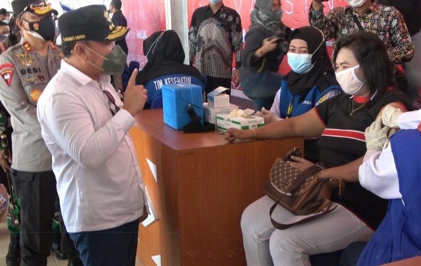  Gubernur Targetkan 10.000-16.000/Per Hari Penyuntikan Dosis se Kalteng