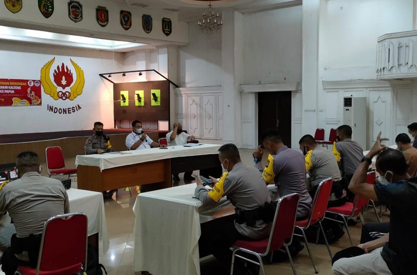  Kontingen Kalteng akan Dikawal Personil Brimob Polda Kalteng ke PON Papua