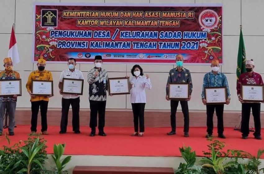  12 Desa Sadar Hukum Pulpis Dikukuhkan