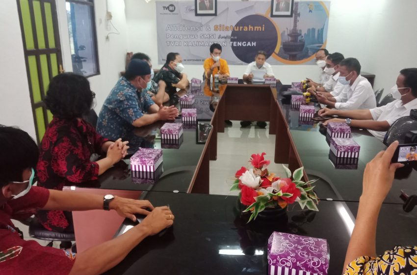  Plt. Kepala LPP TVRI Ajak SMSI Kalteng Saling Bersinergi