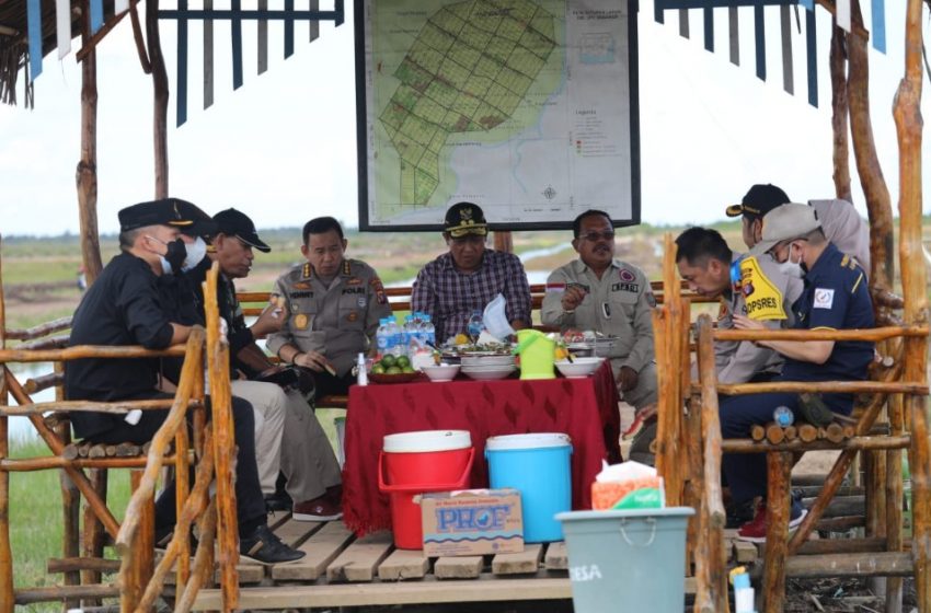  Progres Percepatan Food Estate Untuk Pembangunan Jaringan Irigasi  Perlu Segera Dipercepat