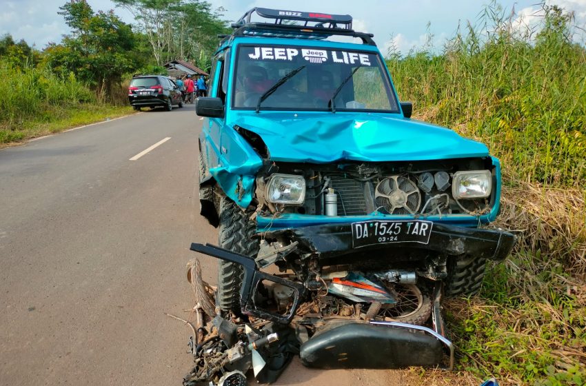  Lakalantas di Jalan Lintas Palangkaraya-Bahaur, Tewaskan Pengendara Motor