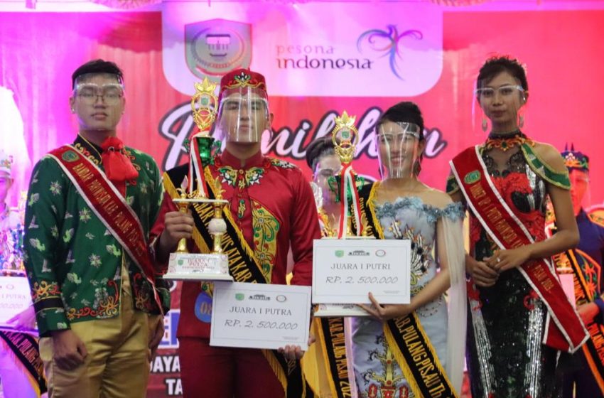  Dony dan Desti Terpilih Sebagai Putra Putri Pariwisata Pulpis 2021