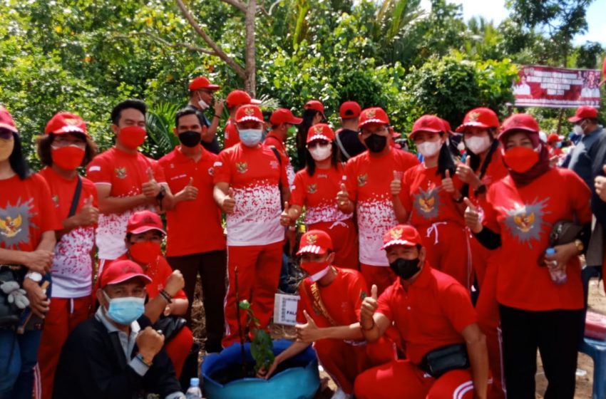  Pemuda-Pemudi se Kalteng Semarakkan IBAB dan HSP Dengan Menanam Pohon