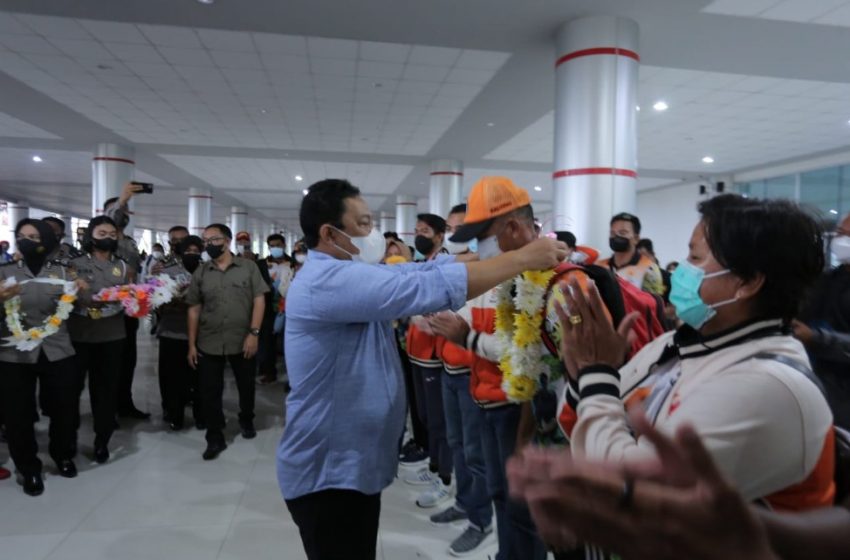  Wagub Sambut Pahlawan Olahraga Yang Harumkan Nama Kalteng di PON XX
