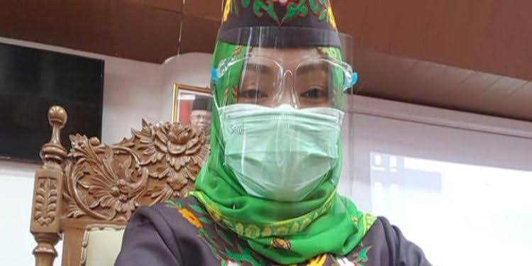  Waket II DPRD Pulpis Himbau Masyarakat Tetap Patuhi Prokes