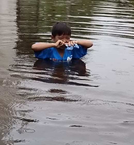  Sejumlah Desa di Cempaga Hulu dan Tualan Hulu Terendam Banjir
