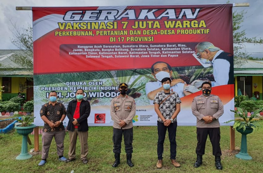  Projo dan GAPKI Gencarkan Percepatan Vaksinasi Dengan 177.000 Dosis di Kalteng