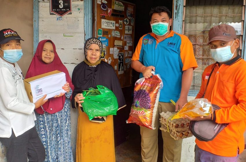  Ringankan Beban Warga Terdampak Banjir, SMSI Beri Bantuan Untuk Dapur Umum,
