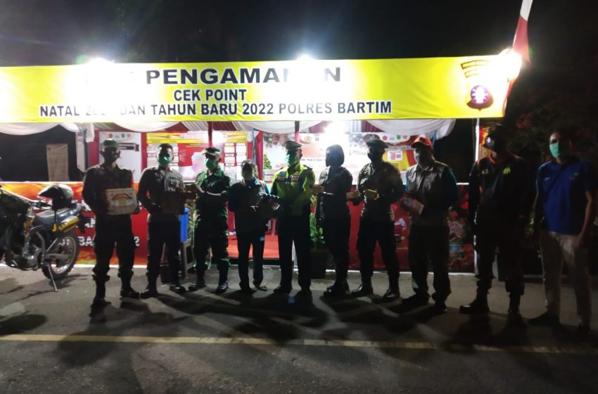  Tim Gabungan Asistensi dan Pemantauan Cek Poin Nataru di Bartim