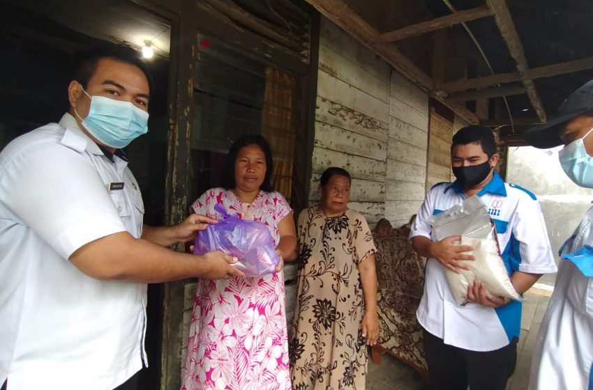  DPC-PPWI Pulang Pisau Kembali Salurkan 20 Paket Sembako Ke 2 Desa