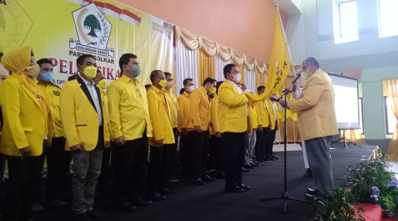  Edy Pratowo Resmi Kembali Pimpin DPD Golkar Pulpis