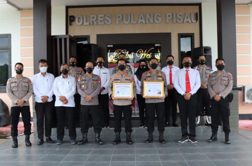  Polres Pulpis Raih Penghargaan Dari Menpan RB