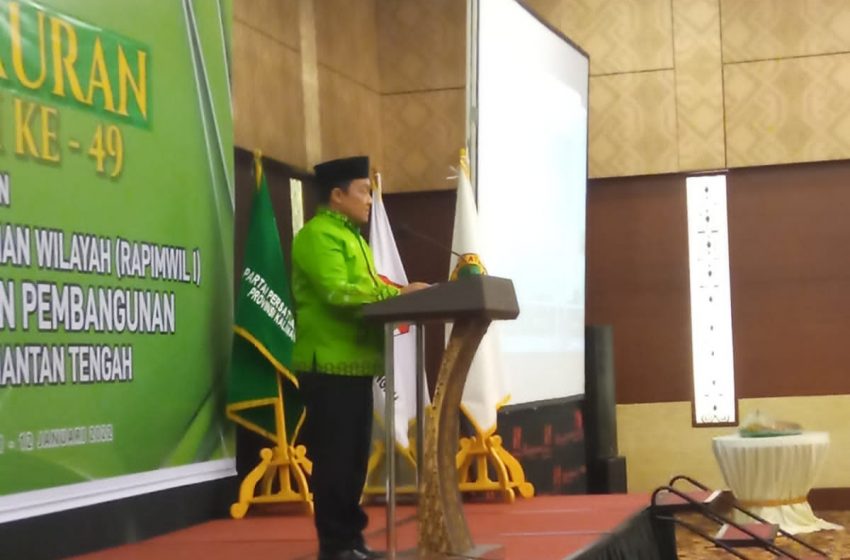  Tasyakuran Hari Lahir ke-49 PPP. Wagub : Terus Tunjukkan Komitmen Dalam Penguatan Demokrasi dan Pembangunan di Kalteng