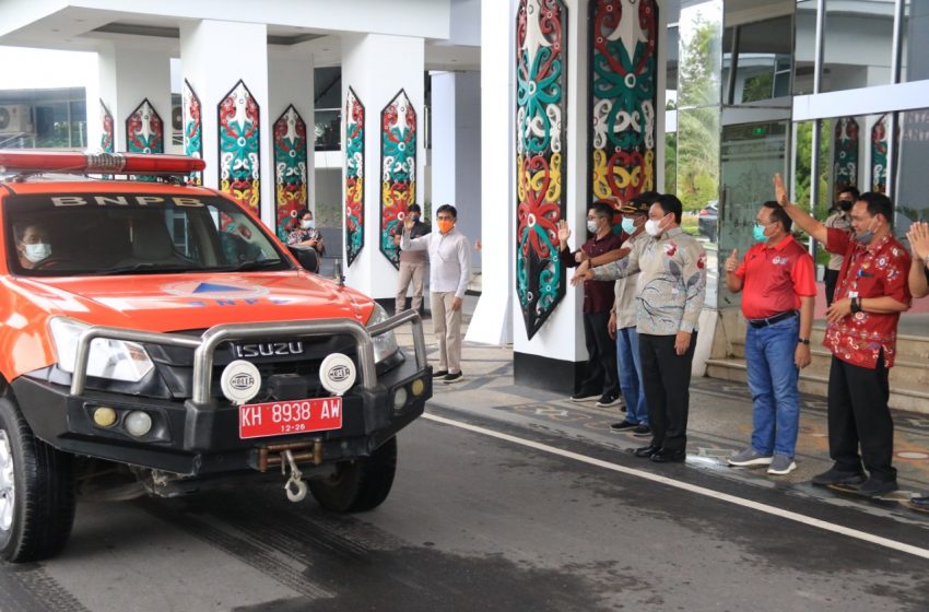  Wagub Lepas Bantuan Untuk Korban Kebakaran di Desa Pundu