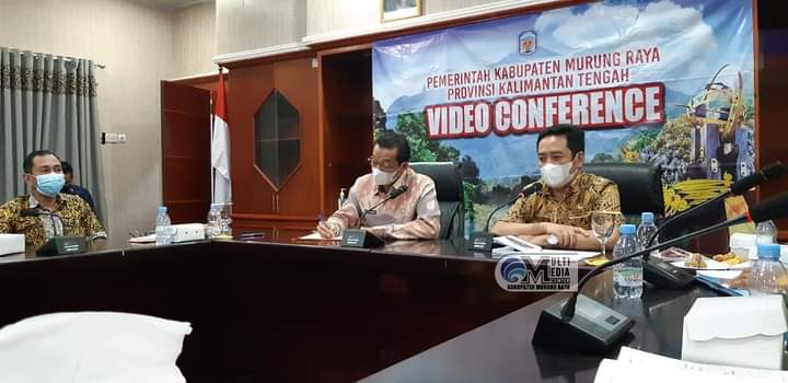  Bupati Mura Pimpin Lansung Rapat Penanganan Kerusakan Jalan Desa Jakatan Pari-Tumbang Salio-Sungai Bakanon