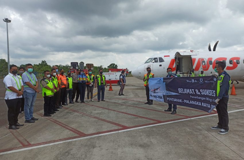  Pemprov Kalteng Sambut Baik Wings Air Buka Rute Palangka Raya – Pontianak PP