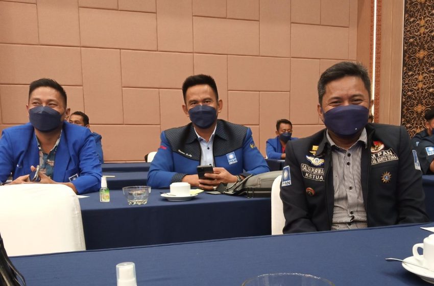  Ikuti Pelantikan Dan Rakerwil I PAN Kalteng, Ini Harapan PAN Barito Utara