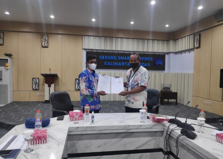  Dinas Kominfo Kotim Gali Informasi Pemahaman Tupoksi ke Diskominfosantik Kalteng