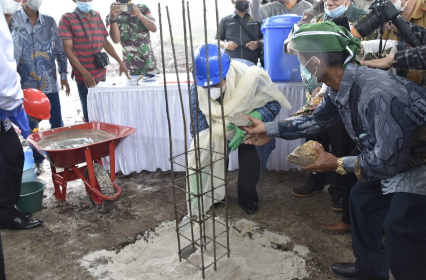  NU Kalteng Bangun Pondok Pesantren Baru, Wakil Ketua MPR RI Letakkan Batu Pertama Pembangunan di Desa Humbang Raya, Kapuas
