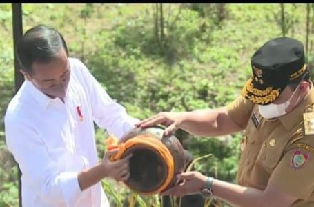 Kalteng Ambil Bagian dalam Prosesi Penyatuan Tanah dan Air di Titik Nol IKN Nusantara
