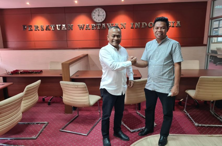  Ketua SMSI Kotim Temui Ketum PWI Pusat