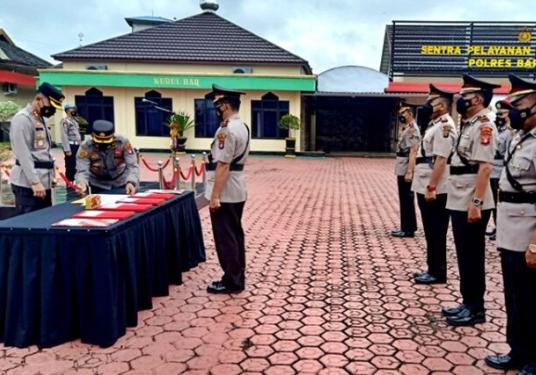  Legislator HBS Apresiasi Wakapolres Barut Lama dan Baru