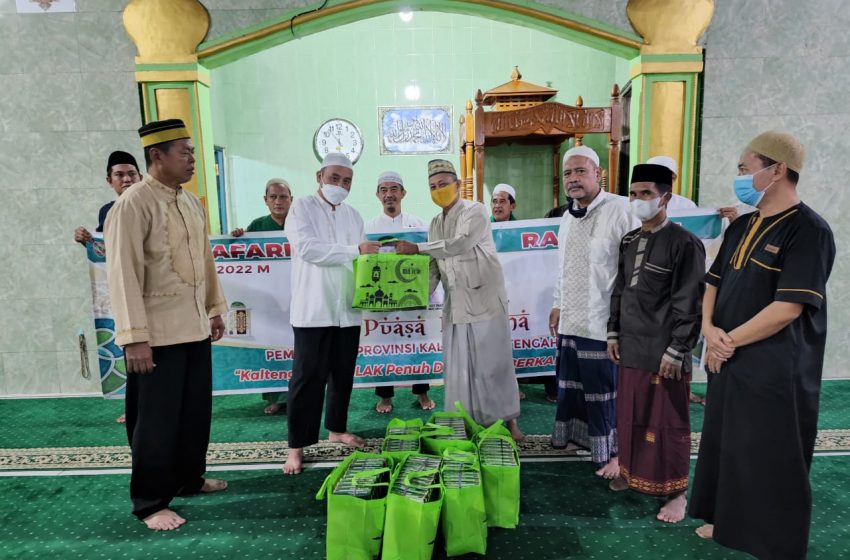  Safari Ramadan Pemprov Kalteng di Masjid Al Mujahidin Kapuas Hilir