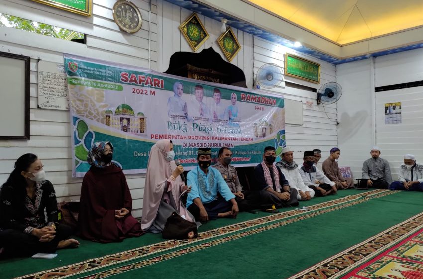  Safari Ramadhan Pemprov Kalteng di Desa Lungkuh Layang