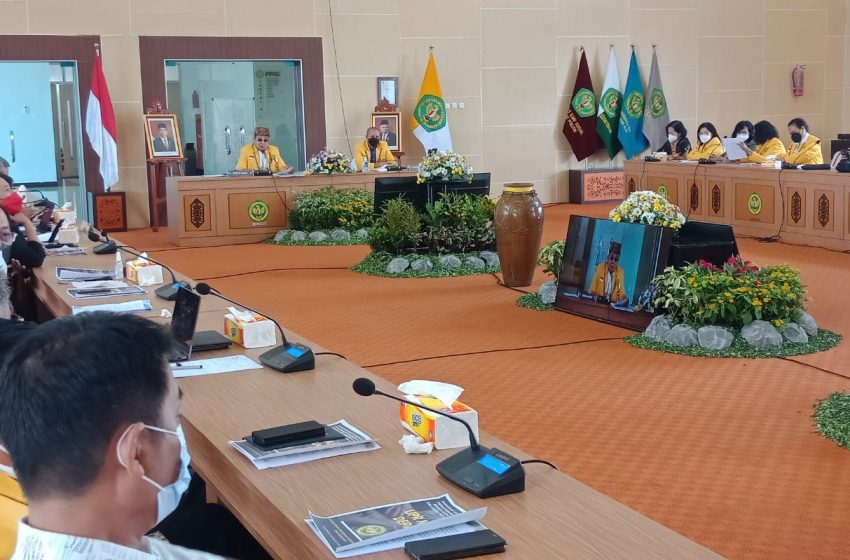  Dr. Andrie Elia, SE. M.Si Terpilih Secara Aklamasi Sebagai Ketua Senat UPR
