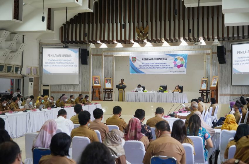  Penilaian Kinerja Pelaksanaan 8 Aksi KP2S di 5  Kabupaten. 2024 Penurunan Angka Stunting Ditargetkan 15,38 Persen
