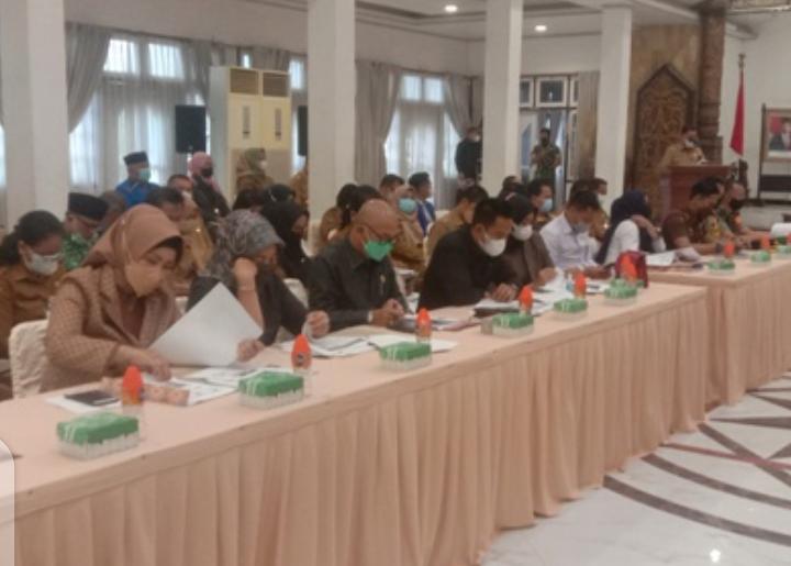  Jajaran DPRD Barut Hadiri Musrembang Kabupaten