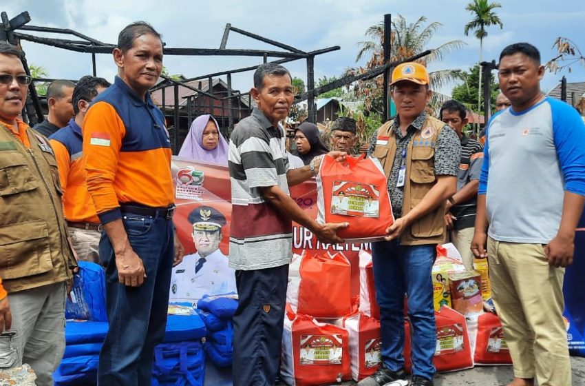  Pemprov Kalteng Peduli Korban Kebakaran di Seruyan
