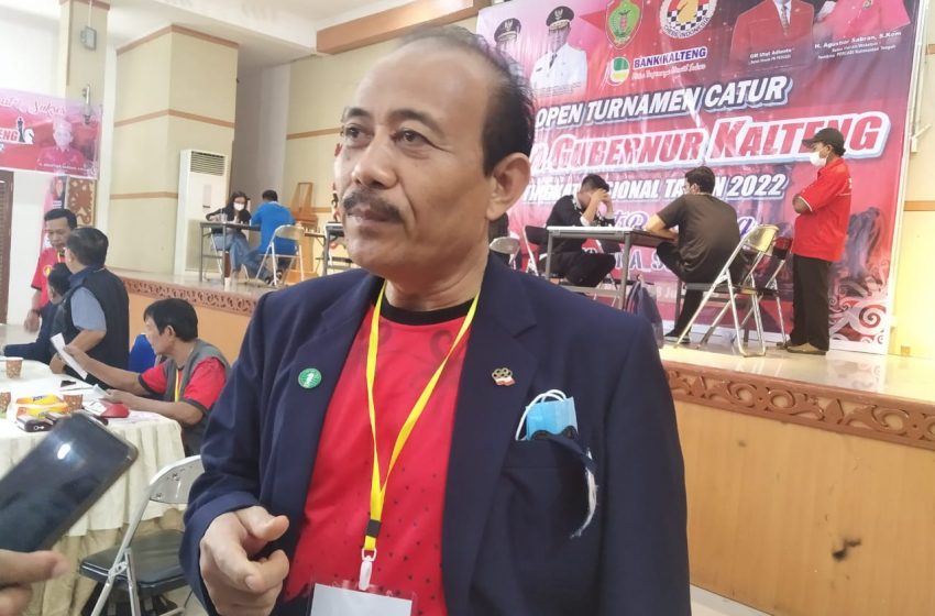  Turnamen Catur Piala Gubernur Kalteng Dinilai Berbobot 