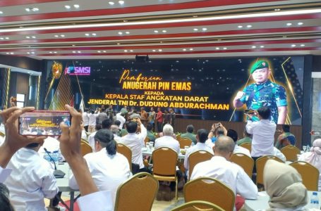 Rapimnas SMSI Resmi Dibuka. KASAD Jenderal Dudung Abdurachman Berharap SMSI Mampu Jadi Pengontrol Informasi Hoaks