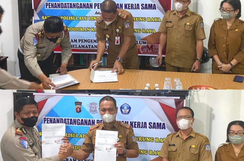  Disdikbud Dukung Satlantas Beri Edukasi Kepada Pelajar Tentang Keselamatan Berlalu Lintas