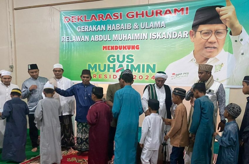 Dukung Muhaimin Jadi Capres 2024, Puluhan Ulama dan Habaib di Kapuas (Ghurami) Gelar Deklarasi