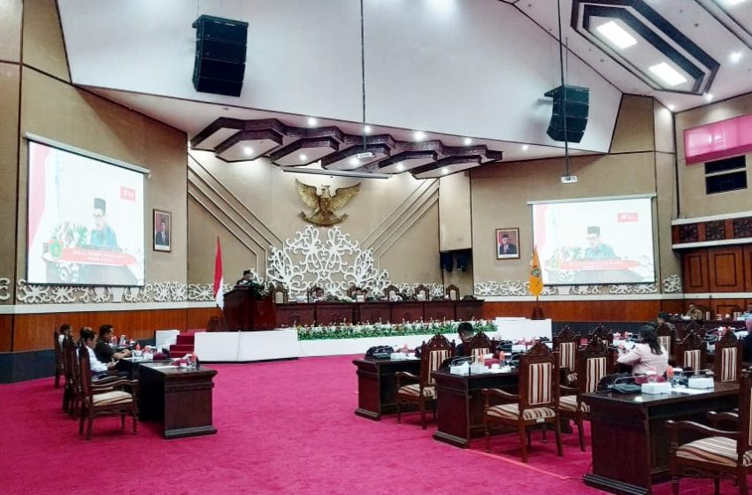  Wagub Kalteng Hadiri Rapat Paripurna dengan DPRD Kalteng. Ini yang Dibahas