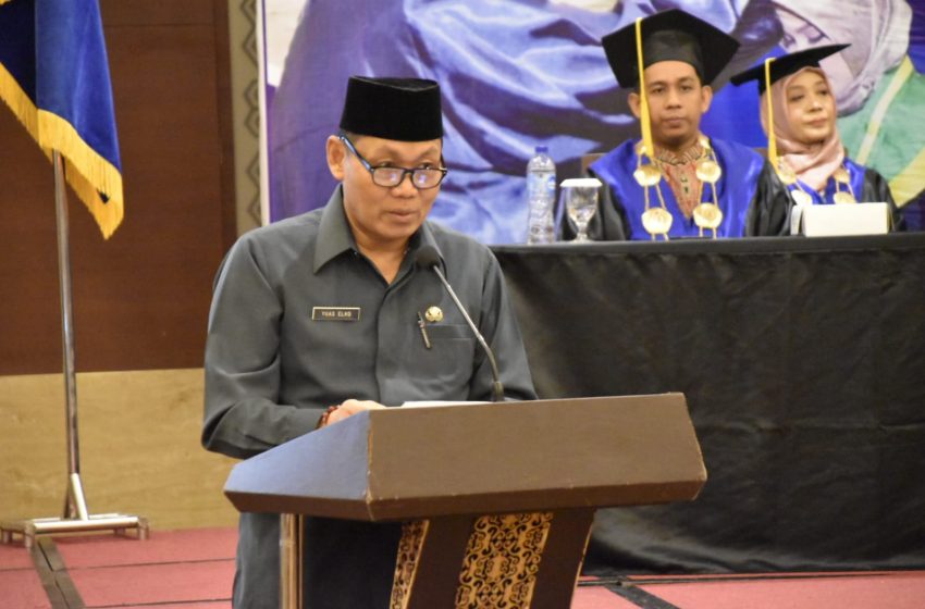  Wisuda Program Sarjana dan Diploma STMIK. Yuas Elko Berharap Kedepannya Bisa Jadi Universitas 