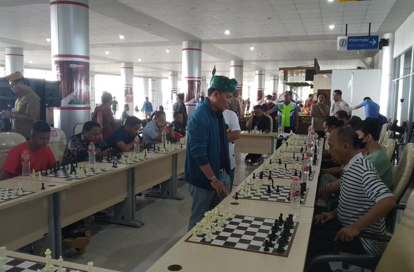  Harhubnas Tahun 2022, Ratusan peserta Antusias Ikuti Open Turnamen Catur